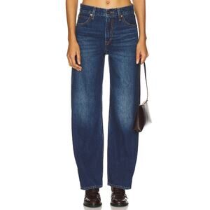 LEVI'S Womens Low Rise Baggy Dad Jeans 25x30 US 0 She's Nice Blue 79770-0021 NWT